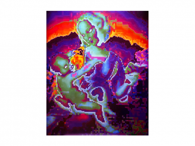 Kamila B. Richter, Errorless Error (Mother & Child III.); 2019-2021 Kamila B. Richter, Errorless Error (Mother & Child III.); 2019-2021