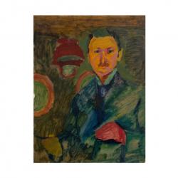 Emil Filla, Autoportrét, 1907