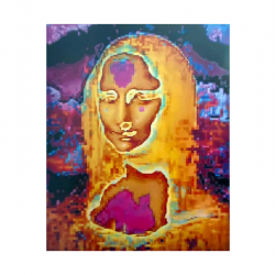 Kamila B. Richter, Errorless Error (La Gioconda), 2019-2020